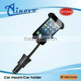 Adjustable Usb Car Holder With Charger for Iphone/mobile Phone,for Iphone Car Holder Mount thumbnail-1