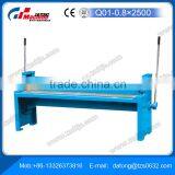 Plate Shearing Machine Q01-0.8X2500 Sheet Metal Cutting For Sale Quality Choice