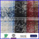 Fall Winter Thick Scotch Plaid Brushed Polyester Acryilic Blend Wool Fabric thumbnail-1