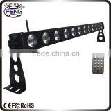 12x10w Dual Bracket Stand Wall Mount Led Lights for Background Decorate