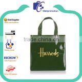 Promotional Cheap Stylish Small pu Patent-leather Tote Bag thumbnail-1