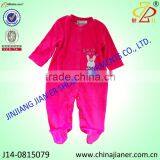 Newest Colored Girl Baby Romper Winter Baby Pajamas thumbnail-1