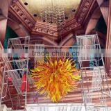 Warm Colour Luxury Glass Art Royal Harmony Xo-201214 and Top Grade Glass Chandelier and Interior and Exterior Decoratives thumbnail-1