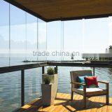 Flat and Clear Tempered Glass for Balcony and Railing thumbnail-1
