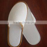 New Style Washable Terry Hotel Slippers With EVA Sole thumbnail-1