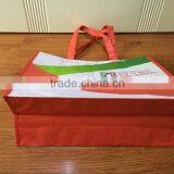 Red Non Woven Promo Tote Bag thumbnail-5