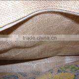 Grocery Tote Bag Eco Friendly Natural Jute Burlap Shopping Bag thumbnail-3