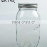 1000ml big mason glass jars glass mason containers