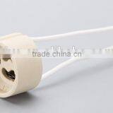 Black Plastic Protection End Ceramic GU10 Light Socket Quality Made Factory Price ce ul Vde thumbnail-2