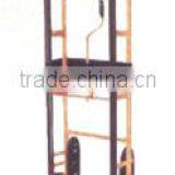 Hand Truck Appliance Two Wheeler With Ratchet Belt Tightener