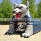 inflatable animal tunnel/advertising inflatable sports tent