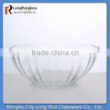 LongRun Home Essentials Large Personalized Glass Salad Plate
