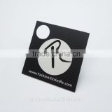 hot stamping thickness tag for earrings and rings, necklaces