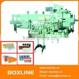 Automatic dvd plastic wrapping machine