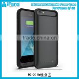 3100mAh For iPhone6s Backup Power Bank Cover External Battery Case MFI Approved