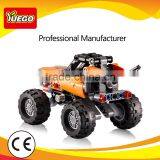 Child Puzzle Plastic Building Blocks Kid Toy X-Mountain ATV thumbnail-3