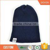 Wholesale Wool Knitted Factory Custom Winter Hats Beanie Hats thumbnail-5