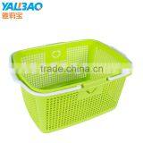 High Quality Colored PP Plastic Laundry Baskets For Home thumbnail-2