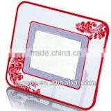 2.4inch Plastic Square Christmas Ornaments, Digital Keychain, Mini Digital Photo Frame