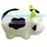 Cow Toys for Toddler,Vinyl Farm Animal Toys,White Plastic Small Toy thumbnail-2