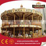 Hot Selling Luxury Double Deck Carousels Horse Amusement Rides for Kids