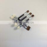 Black Small Custom Logo Soft Hair Makeup Brushes