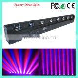 FORYOU Factory Price Sharp 8x12W 8 Heads RGBW 4 IN 1 Led Pixel Beam Moving Bar Light