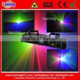 Four Tunnel Stage Beam Laser Light