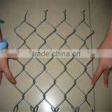 Customized Pvc Coated Paint Temporary Chain Link Fence Black/Chain Link Fence thumbnail-4
