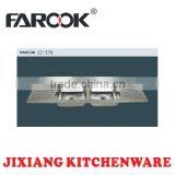 Double Bowl Stainless Steel Sink, Manufacture Kitchen Sinks, Kitchen Washing Basin thumbnail-1