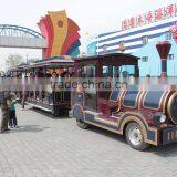 92KW Diesel Power Outdoor Amusement Park Train for Wedding Celebration