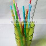 Reusable Straws Color Hard Plastic Drinking Straws thumbnail-1