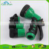 7 Patterns Hose Nozzle Set Portable Spray Gun High Pressure Spray Hose thumbnail-2