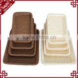Wholesales Beautiful Handmade PE Rattan Bath Basket for Storage Hotel Bath Gift Set thumbnail-6