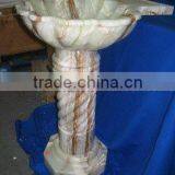 Custome Made ONYX PEDESTALS SINKS AND BASINS thumbnail-6