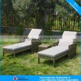Leisure Synthetic Rattan Furniture Outdoor Garden Wicker Chaise Lounge thumbnail-1