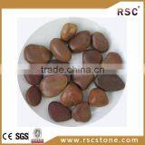 Red Glow in the Dark Pebble Stone thumbnail-1