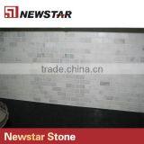 Newstar White Subway Tile Backsplash For Kitchen Marble Mosaico Mosaic thumbnail-4