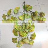 SJ070917 Artificial Golden Ginkgo Leaf/wholesale Folium Ginkgo Leaves Sale thumbnail-2