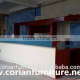 Low Price Acrylic Solid Surface Built Custom Sized Bar Counter thumbnail-1