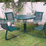 Arlau Outdoor Park Metal Picnic Table Legs thumbnail-3