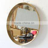 Wall Mounted Mirror In Stainless Steel Frame For Home Decor thumbnail-4