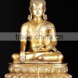 Regional Feature Antique Metal Life-size Buddha Thai Bronze Statue thumbnail-2
