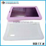 Popular Pink New Design Eco-friendly Silicone Table PC Case thumbnail-3