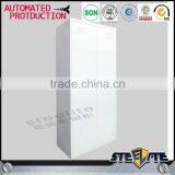 Africa White 2 Doors Steel Wardrobe Cabinet With Safe Lock thumbnail-2