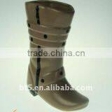 9 Inch Ceramic Vase Shoes Shape thumbnail-1