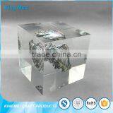 China Factory Clear Acrylic Craft Cube Paperweight thumbnail-1