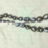16 Inches 15-17mm Grey Baroque Freshwater Pearl Strand thumbnail-1