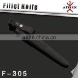 Cheap Fishing Tackle !6" Blade Stainless Steel Fishing Tackle Fillet Knife F-305 thumbnail-2