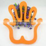 Colorful Palm Shape Silicone Rubber Kithchenware Goods Cooking Pot Mats Cup Pads thumbnail-2
